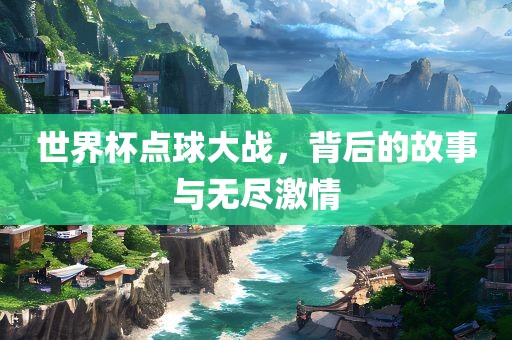 世界杯点球大战，背后的故事与无尽激情
