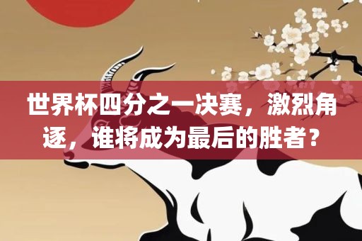 世界杯四分之一决赛，激烈角逐，谁将成为最后的胜者？