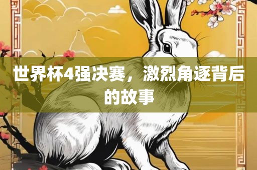 世界杯4强决赛，激烈角逐背后的故事