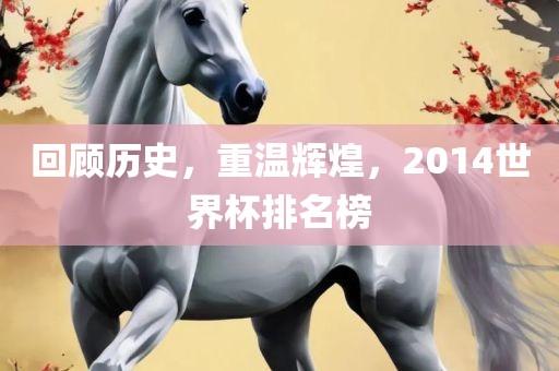 回顾历史，重温辉煌，2014世界杯排名榜