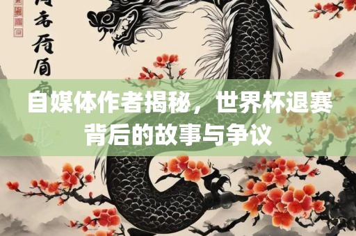 自媒体作者揭秘，世界杯退赛背后的故事与争议