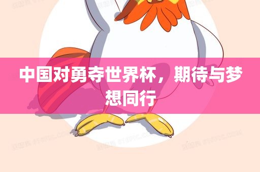 中国对勇夺世界杯，期待与梦想同行