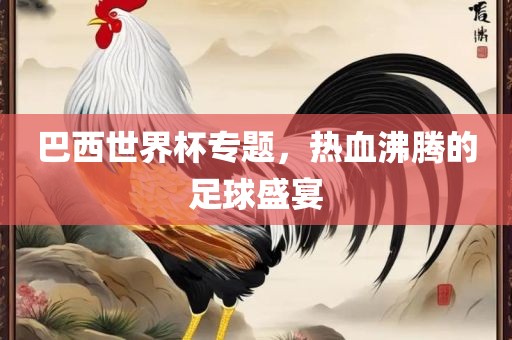 巴西世界杯专题，热血沸腾的足球盛宴