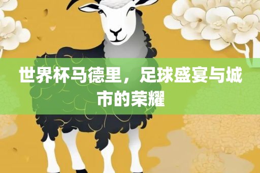 世界杯马德里，足球盛宴与城市的荣耀
