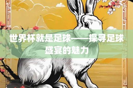 世界杯就是足球——探寻足球盛宴的魅力