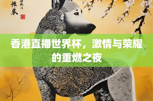 香港直播世界杯，激情与荣耀的重燃之夜