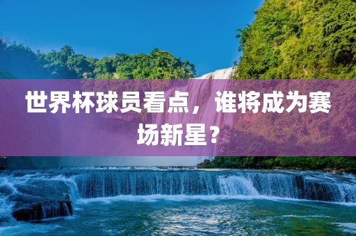 世界杯球员看点，谁将成为赛场新星？